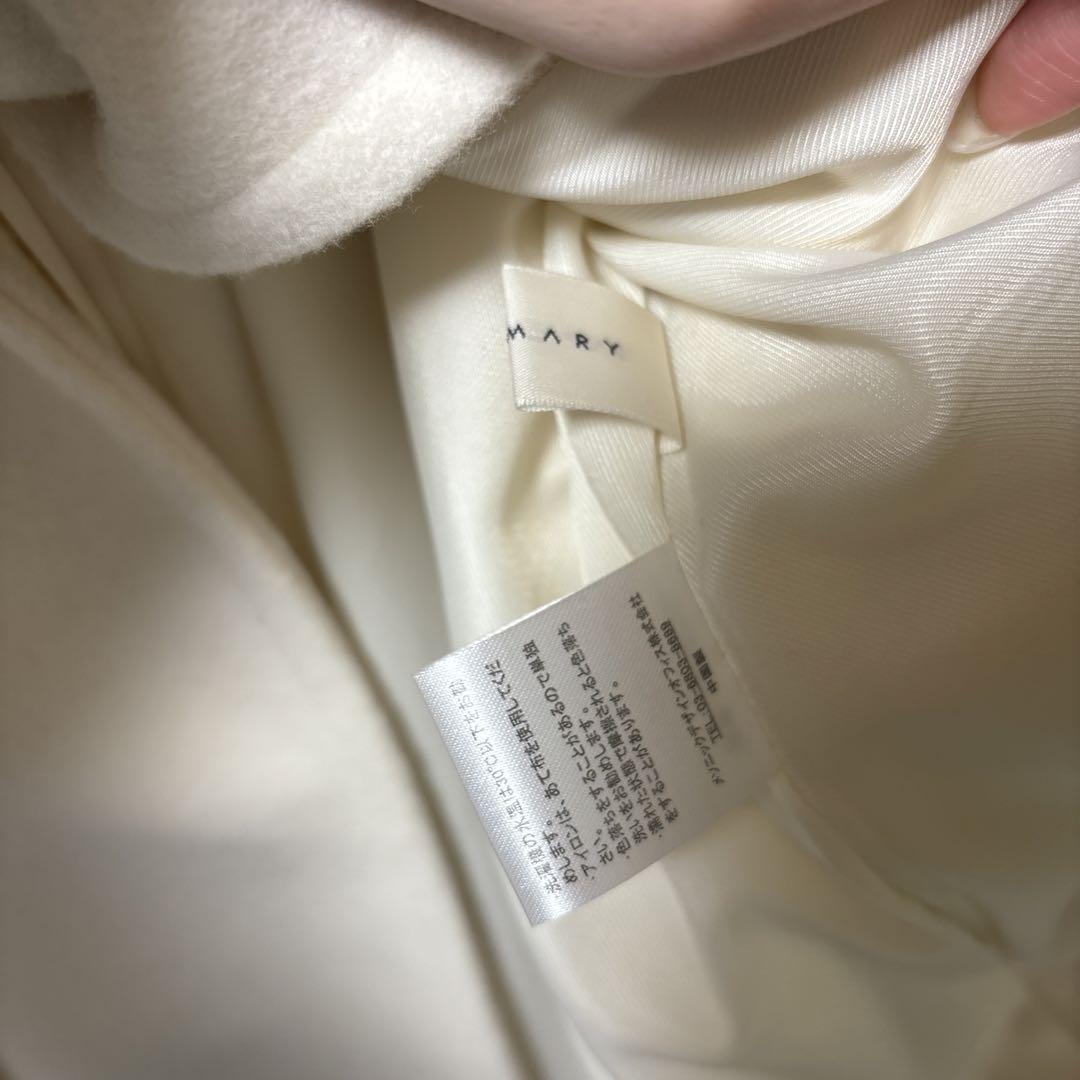 ジャケット・アウター andMary Ange short coat ivory