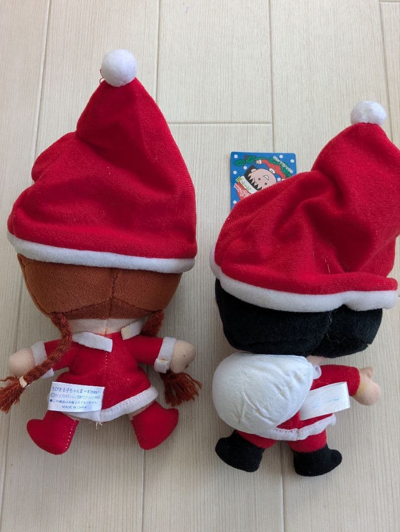 【ちびまる子ちゃん】まるちゃん&たまちゃん クリスマス 景品用 ぬいぐるみ 【ちびまる子ちゃん】まるちゃん&たまちゃん クリスマス 景品用 ぬいぐるみ