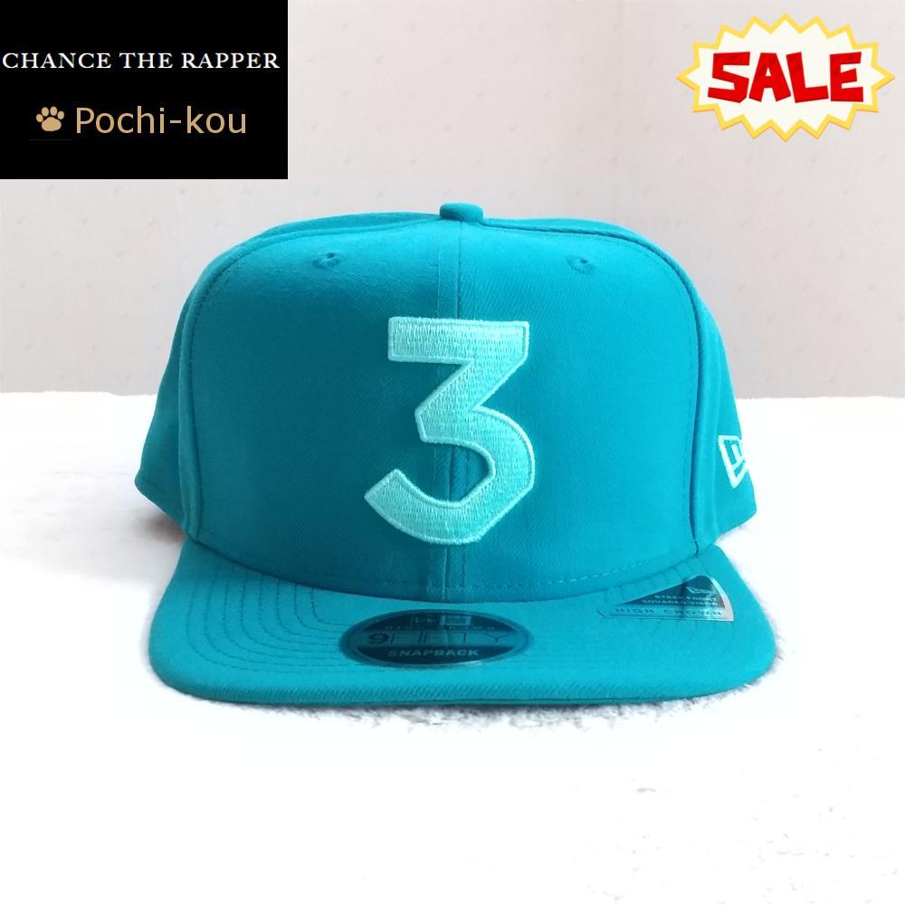 セール チャンスザラッパー CHANCE3 NEW ERA 帽子 ウェーブブルー