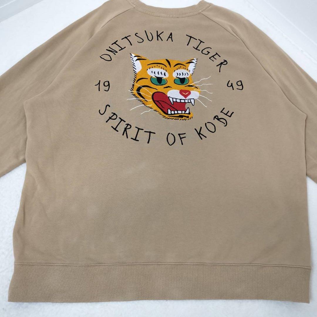 ✨希少✨　Onitsuka Tiger プルオーバー　トレーナー　ブラウン　XL
