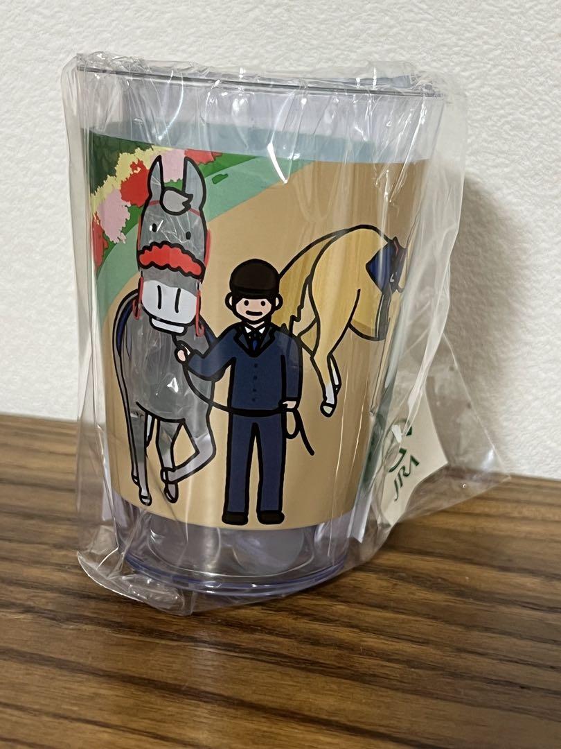 中山競馬場 おがわじゅり ラーメン鉢 どんぶり 透明カップセット 非売品 中山競馬場 おがわじゅり ラーメン鉢 どんぶり 透明カップセット 非売品