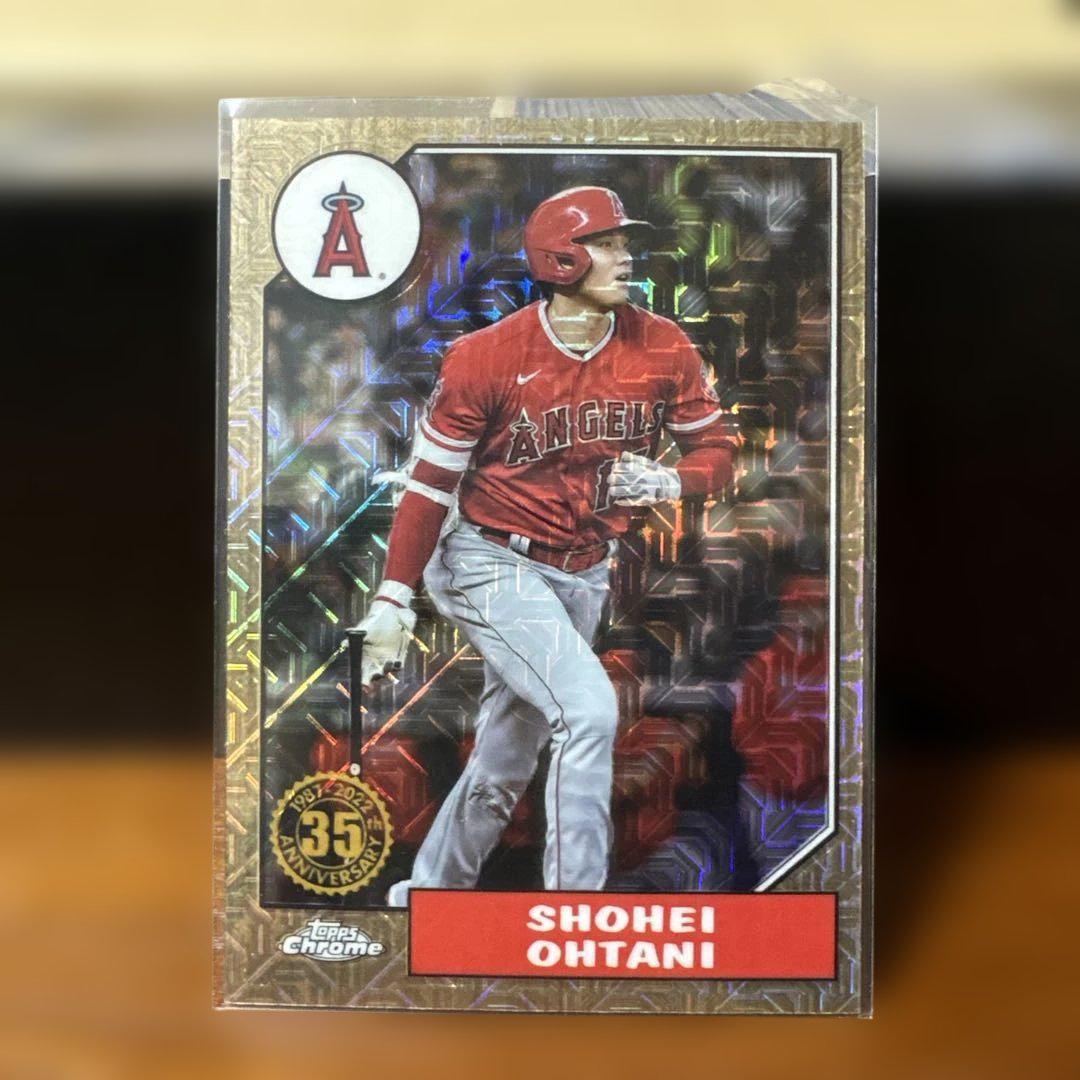 大谷翔平 2022ヘリテージクローム RED REFRACTOR#567/573 大谷翔平 topps chrome 2022 MOJO - メルカリ