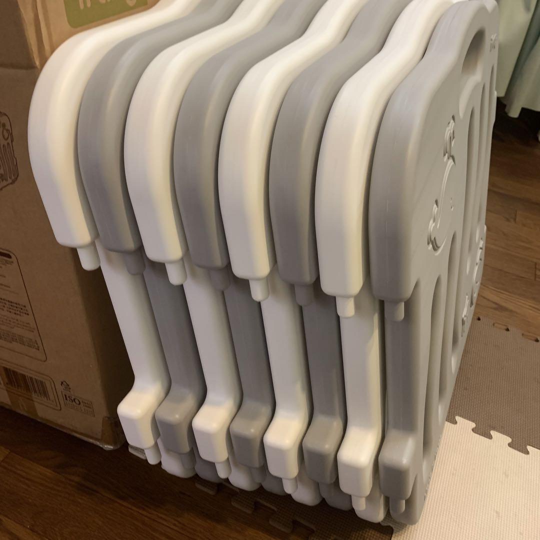 ☆美品☆ ifam アイファム　シェルベビーサークル