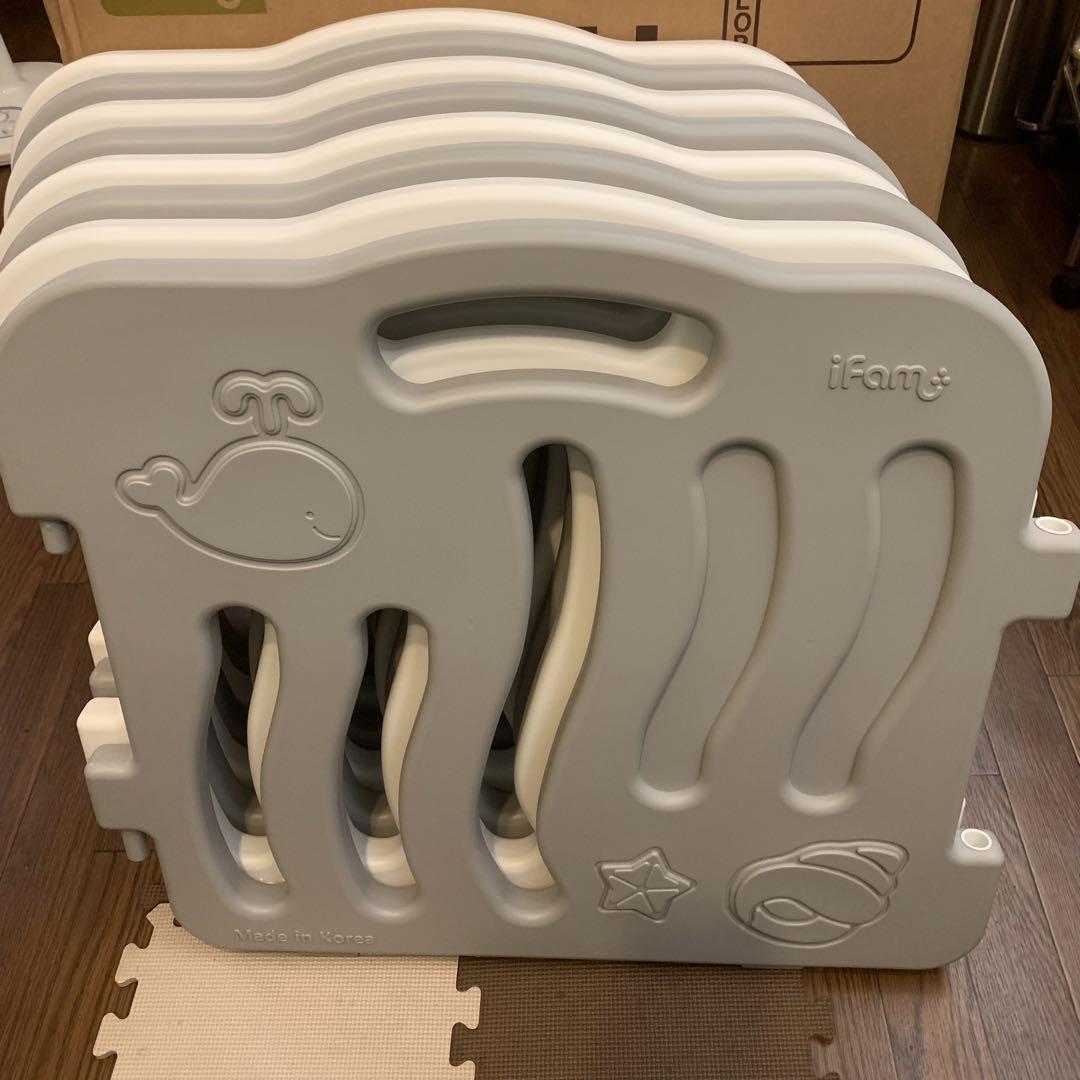 ☆美品☆ ifam アイファム　シェルベビーサークル