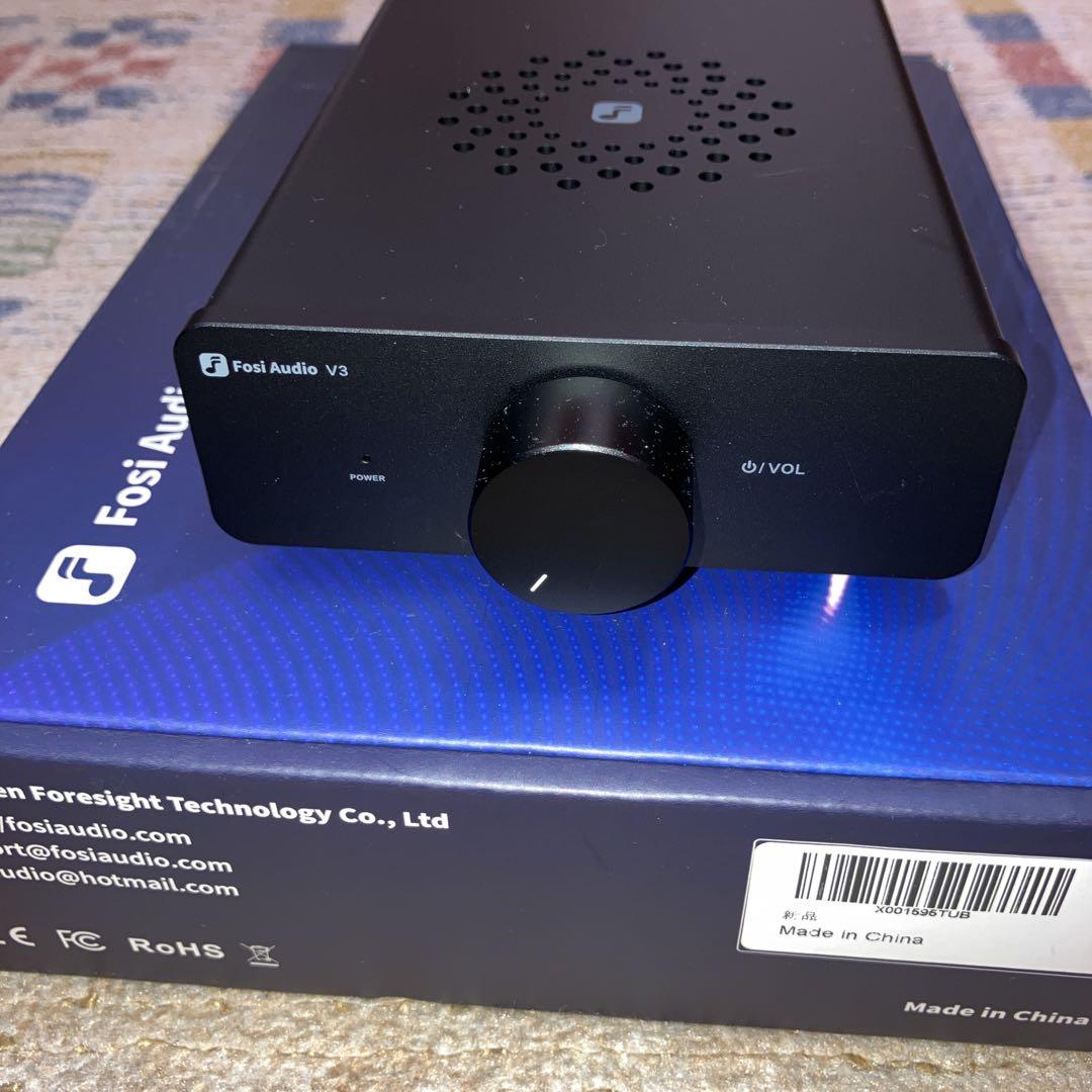 値下げ】Fosi Audio V3 パワーアンプ 本体 - アンプ低 価格 通販