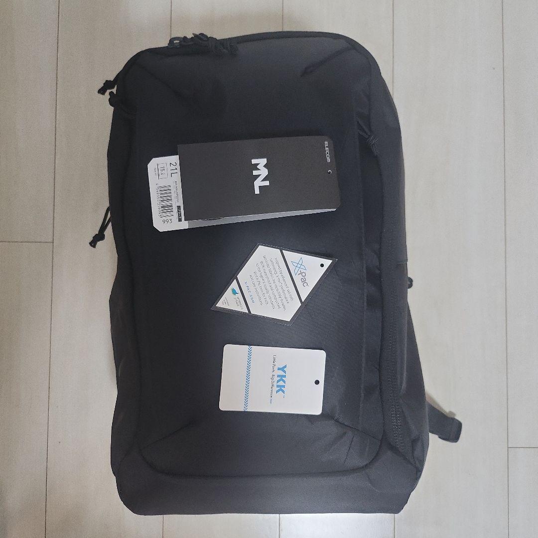 ELECOM NML 21L ブラックバックパック