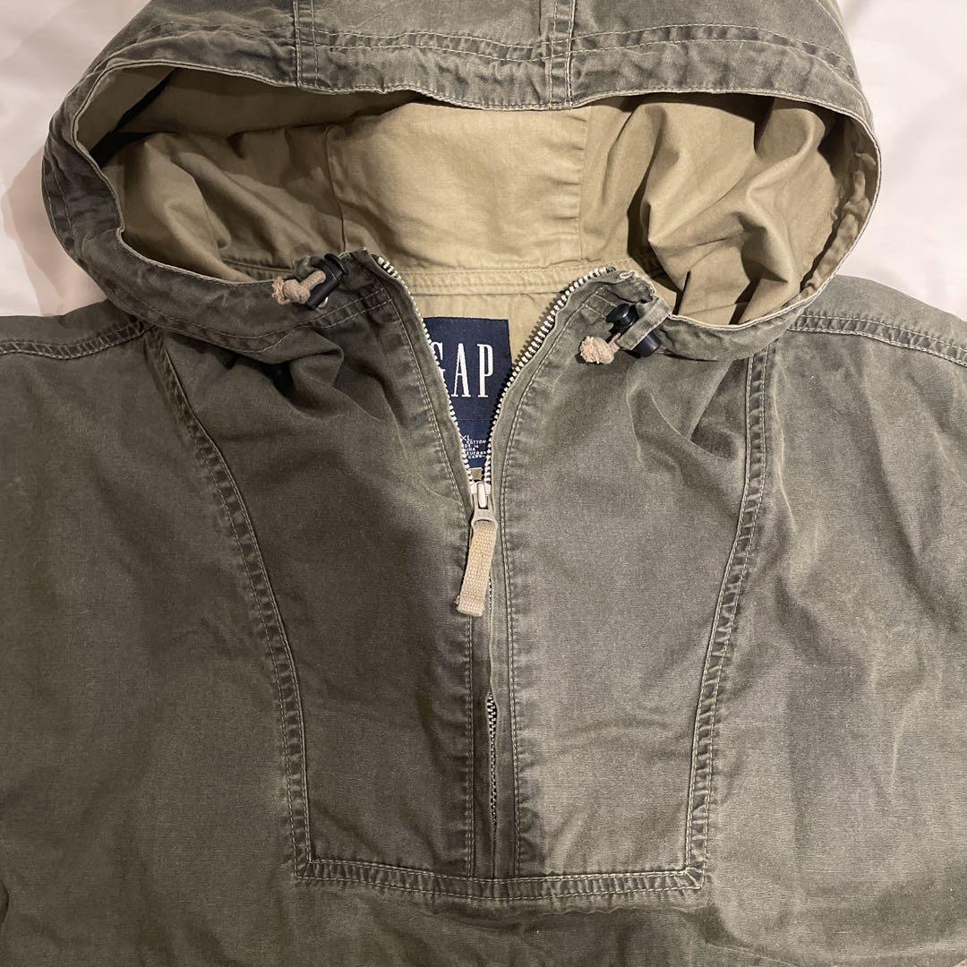 デッドストック品】◎OLD GAP コットンアノラック XL 雰囲気抜群