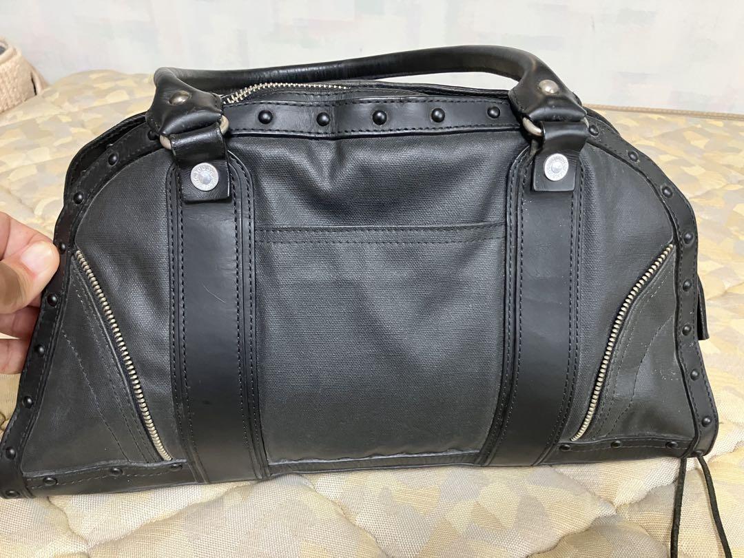 tough jeansmith タフジーンズ ボストンバッグ ミリタリー 金属