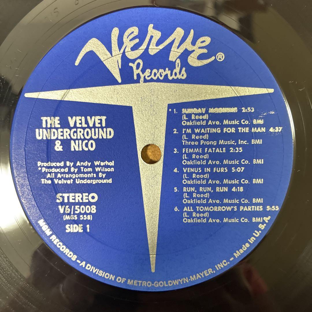 ヴェルベットアンダーグラウンド 名盤 レコード US盤