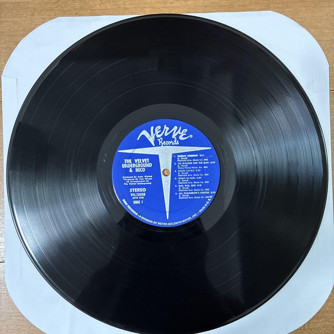 ヴェルベットアンダーグラウンド 名盤 レコード US盤