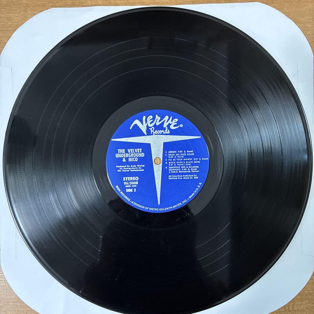 ヴェルベットアンダーグラウンド 名盤 レコード US盤