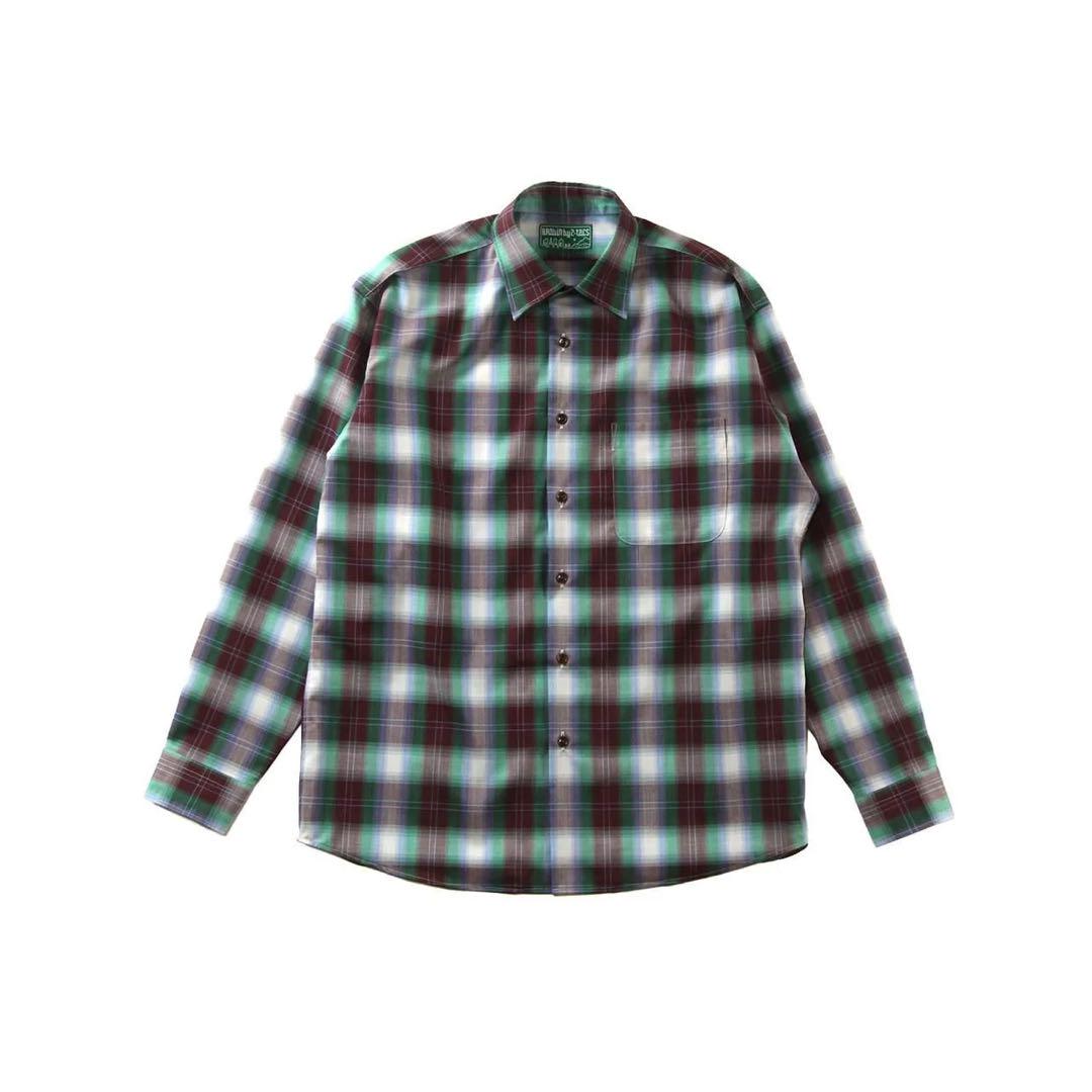 BROWN by 2-tacs wide collar シャツ - メルカリ
