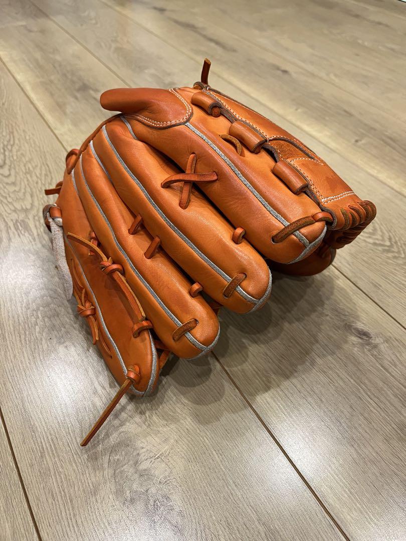 ウィルソン硬式投手グローブ！高校野球対応！美品良品！キップ