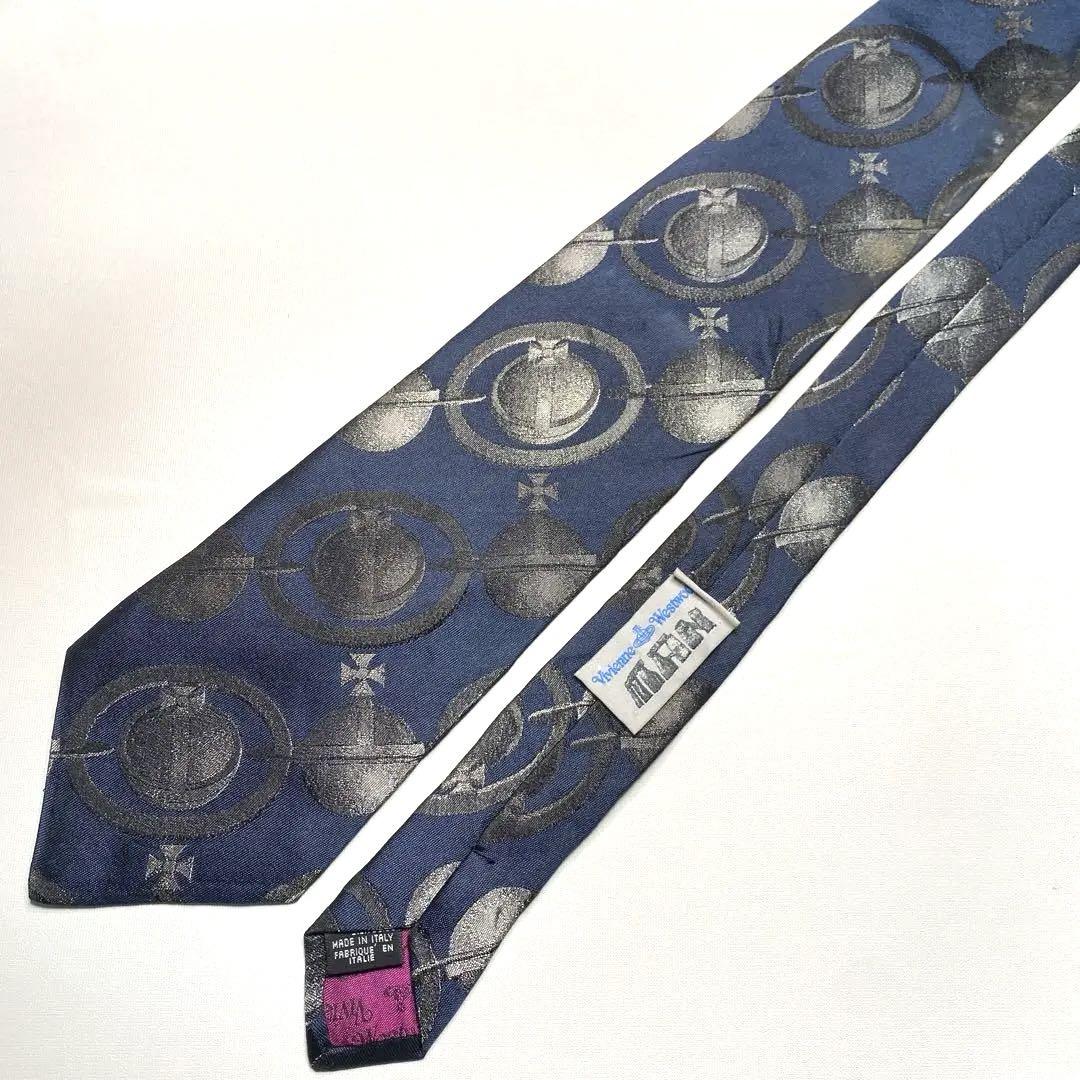 Vivienne Westwood ネクタイ ビッグオーブ柄