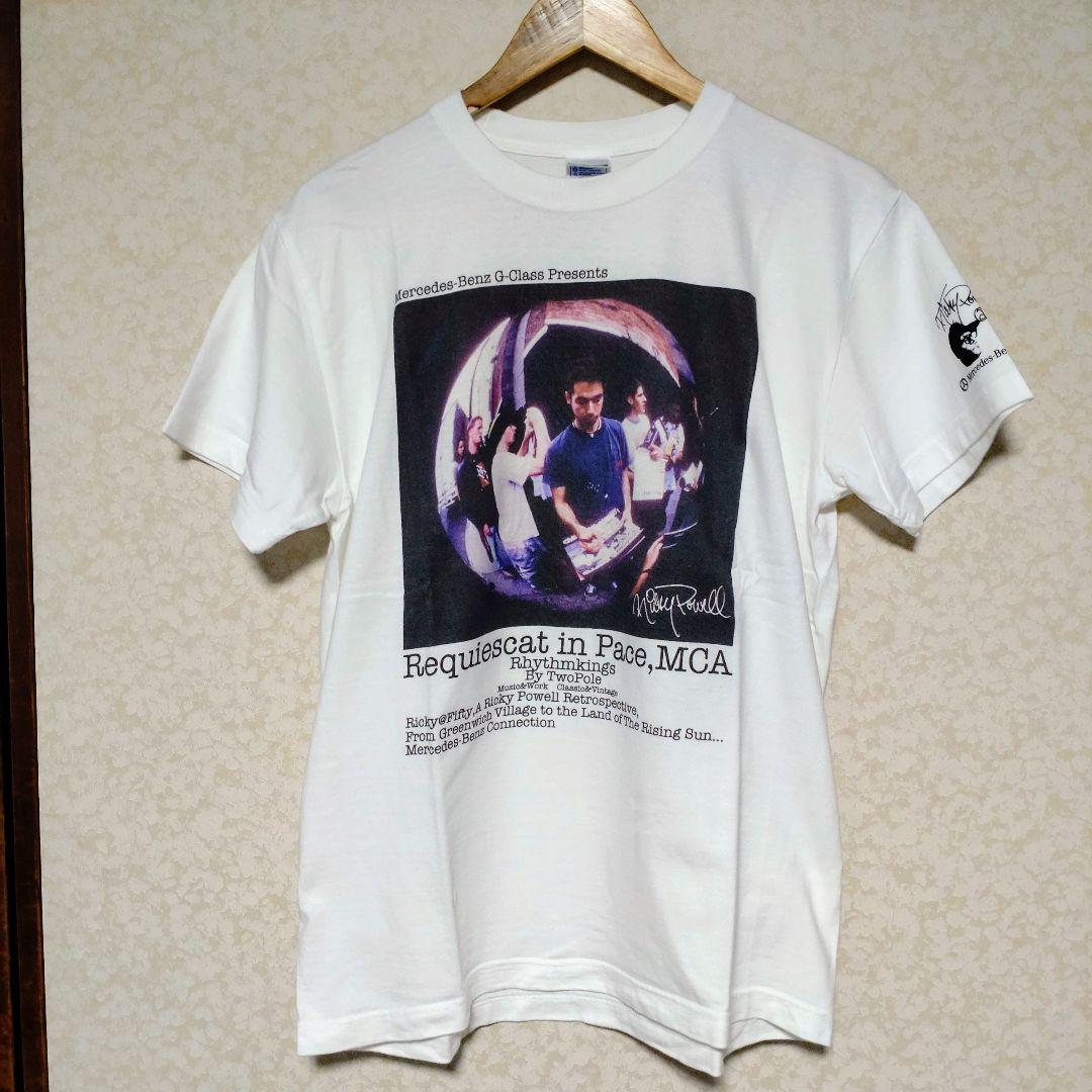 ビースティ・ボーイズ リッキーパウエル メルセデスベンツ MCA追悼Tシャツ