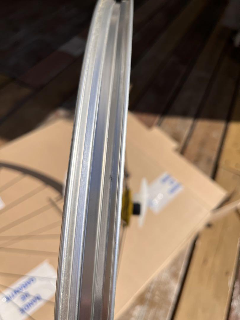 希少 MAVIC 前輪ホイール シルバー