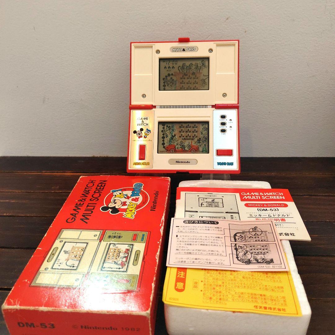 【宮ノ前】ミッキー＆ドナルド　※液漏れありません！任天堂　ゲームウォッチ ミッキー＆ドナルド ※液漏れありません！ 任天堂 ゲームウォッチ