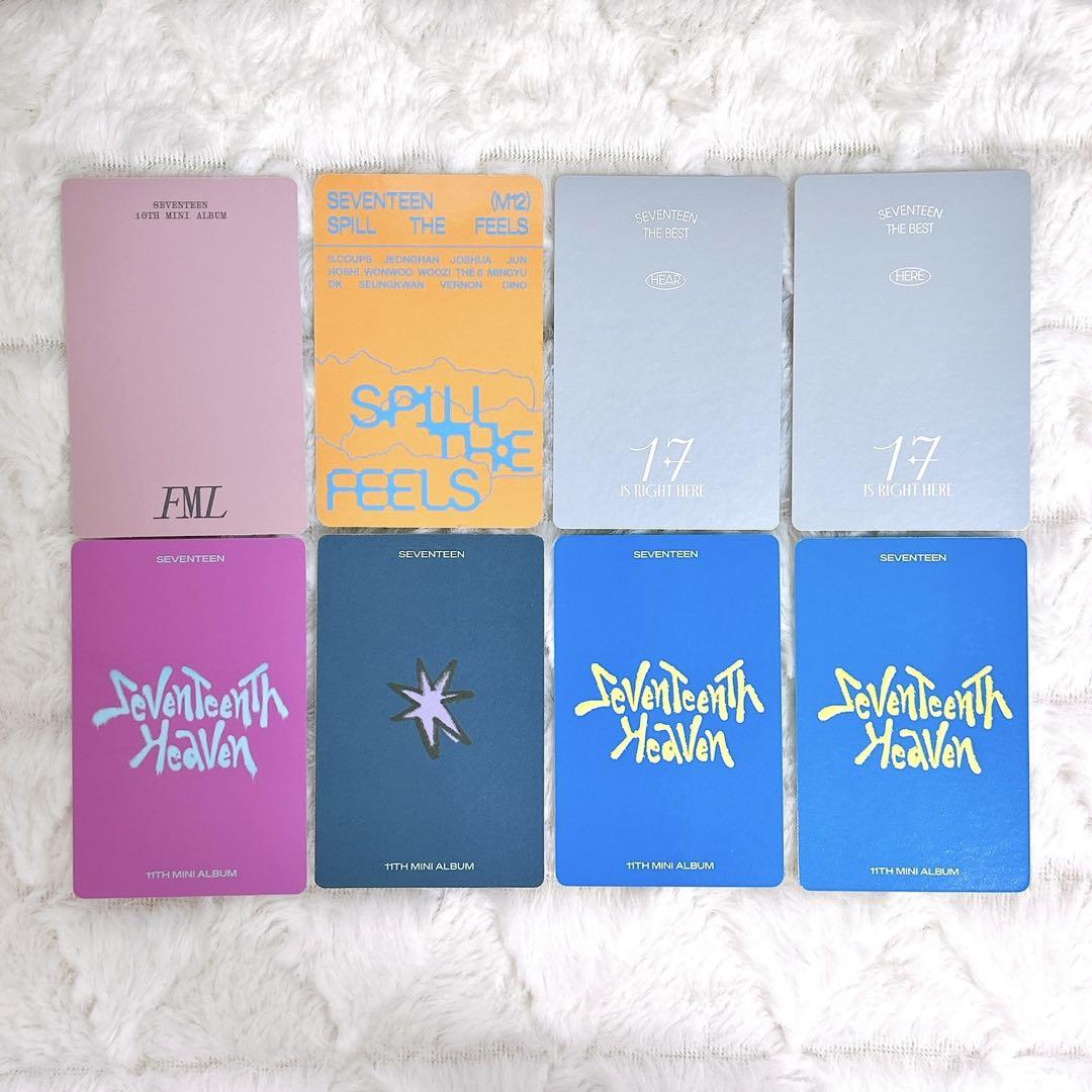 SEVENTEEN ミンハオ アルバム トレカ フォトカード まとめ