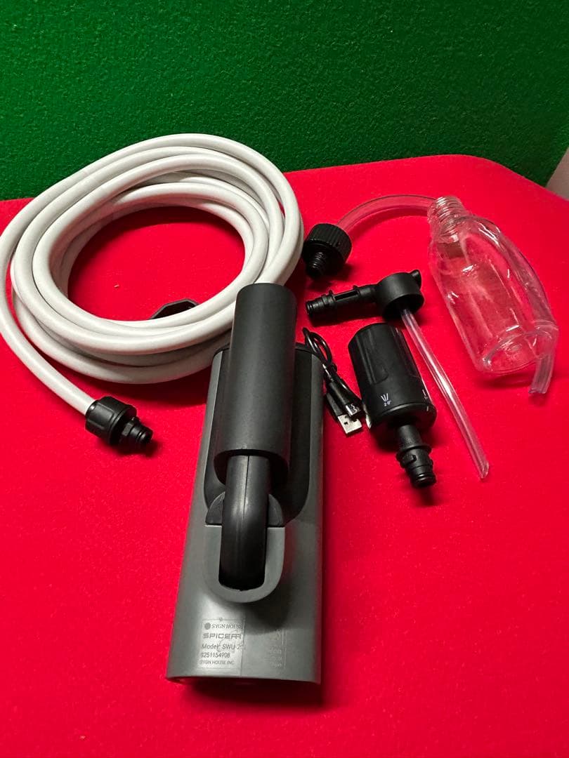 ★hee★新品‼️リコール交換済み‼️ポケッタブル　高圧洗浄機　SWU-201 ☆hee様専用☆新品‼️リコール交換済み‼️ポケッタブル 高圧洗浄