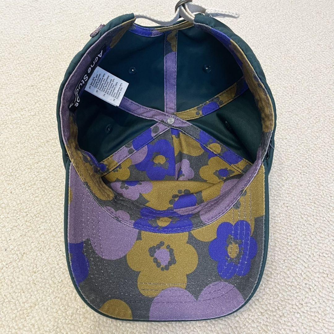 美品 Acne Studios キャップ ダークグリーン 希少モデル