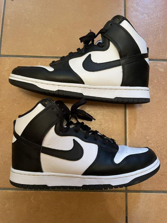 非売品 WMNS NIKE DUNK パンダ 27.5 ダンク HIGH - スニーカー