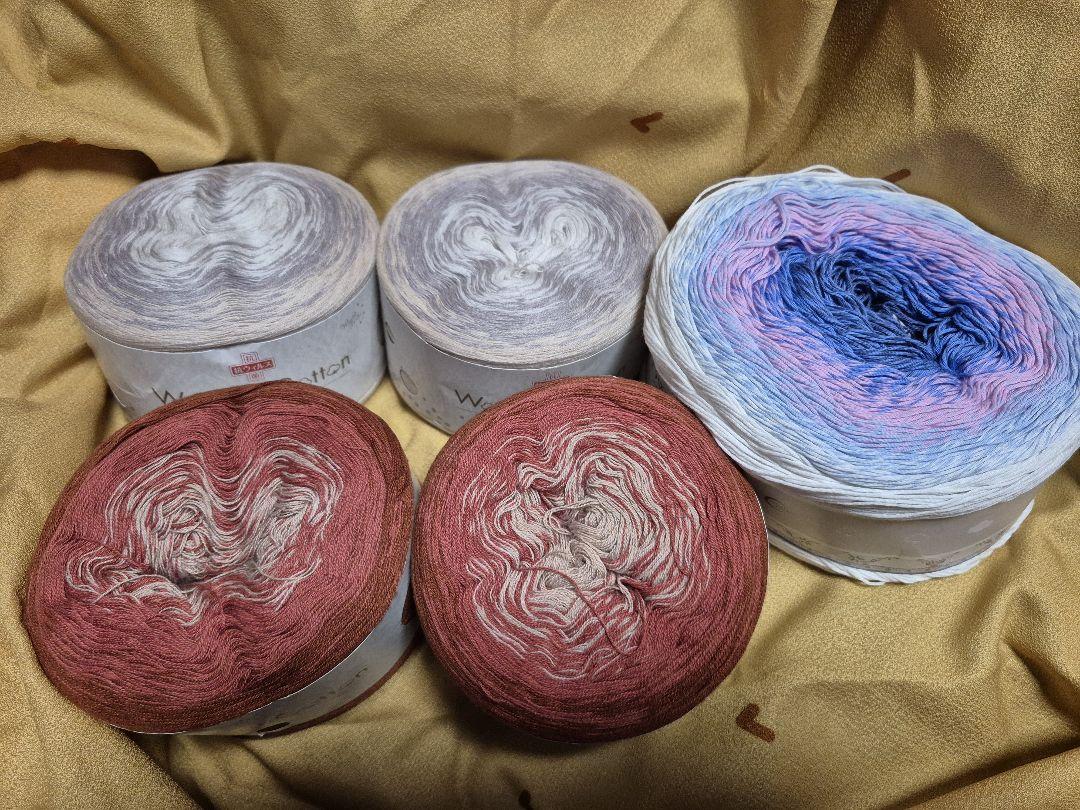 ユザワヤ　Wonder Cotton フラワーロール 5個セット