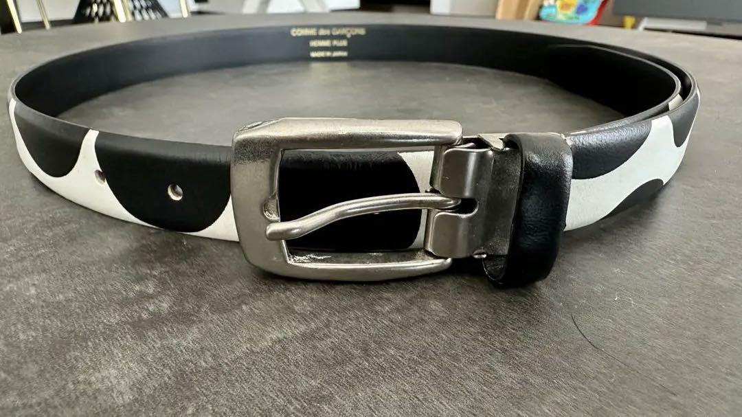 COMME des GARCONS HOMME PLUS レザー ドットベルト