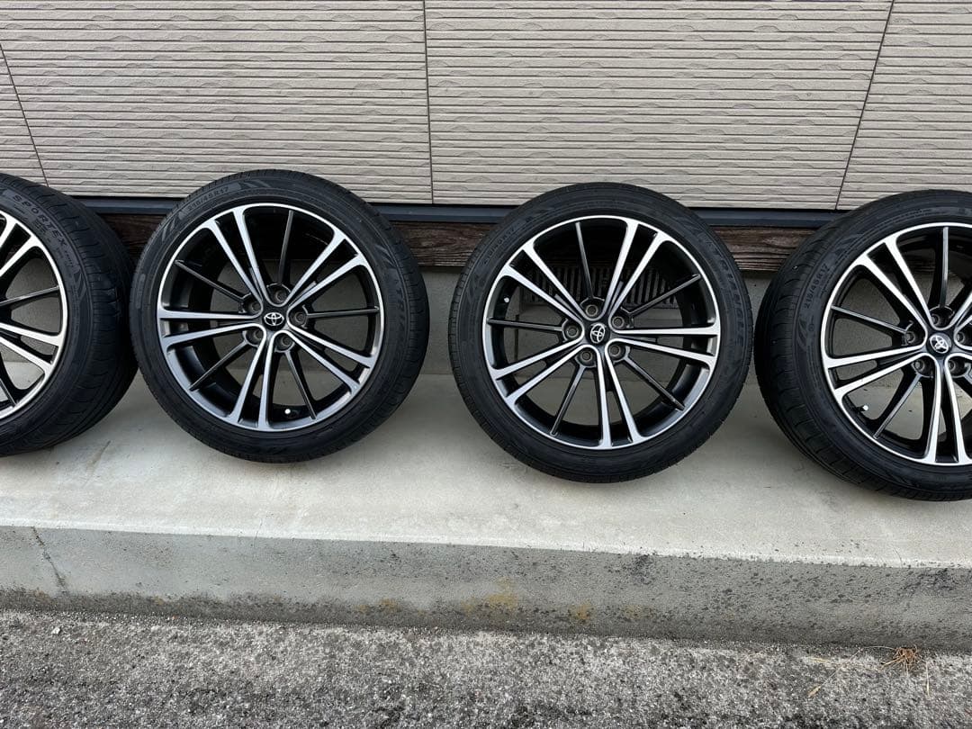 86純正 ホイールタイヤ4本セット 215/45R17
