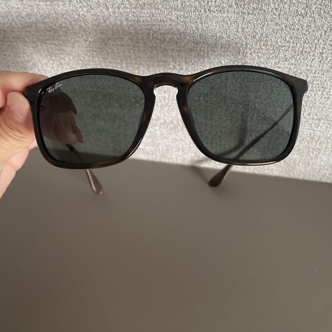 Ray-Ban ブラック サングラス ケース付き - メルカリ