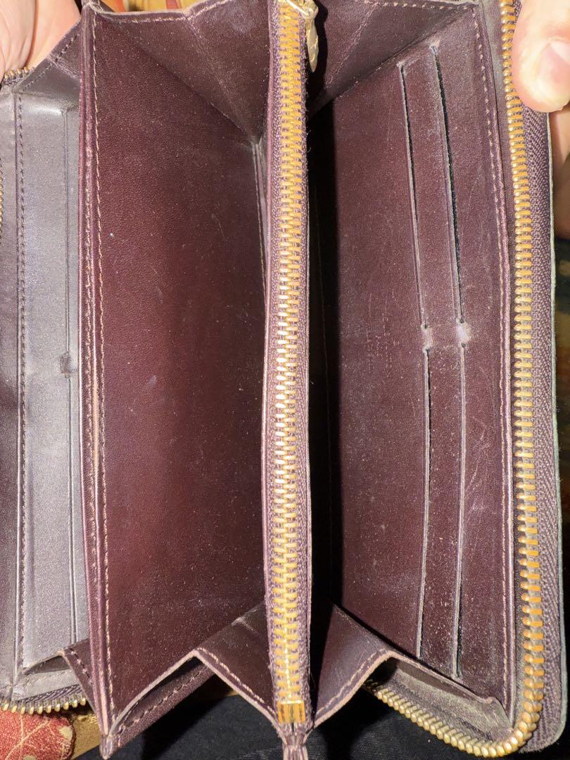 Louis Vuitton ヴェルニ ラウンド ジッピー アラマント 長財布