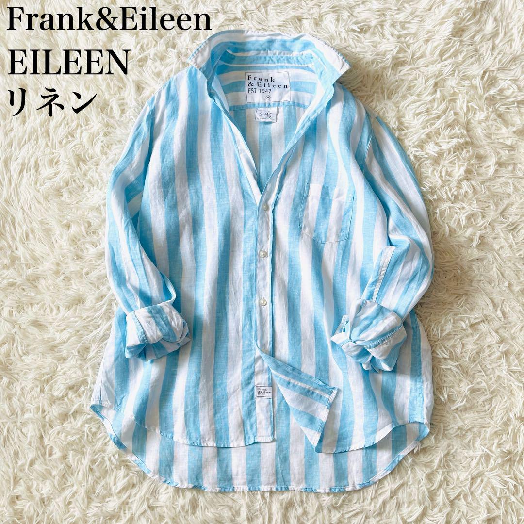 フランク＆アイリーン　EILEEN　ネルシャツ　スキッパー　ゆったり　秋冬 希少✨】フランクアンドアイリーン Eileen スキッパーシャツ