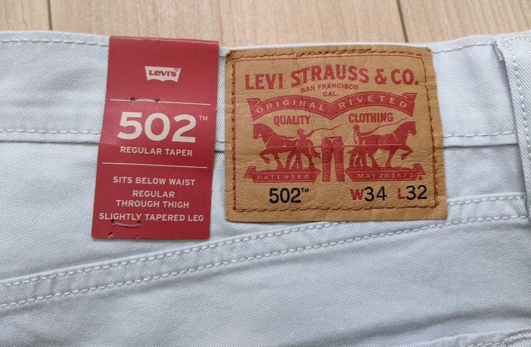 t*t様 リーバイス（Levi's）の502 レギュラーテーパード W34 L3