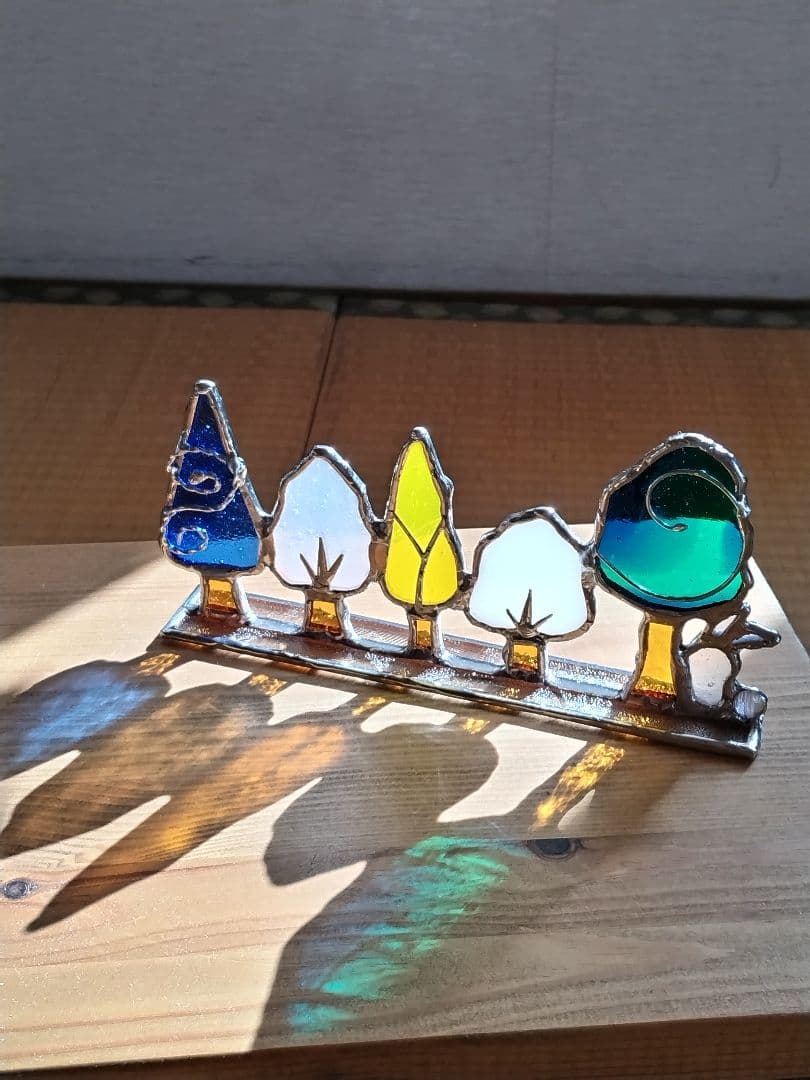 ステンドグラス＊小さな森のかくれんぼⅡ