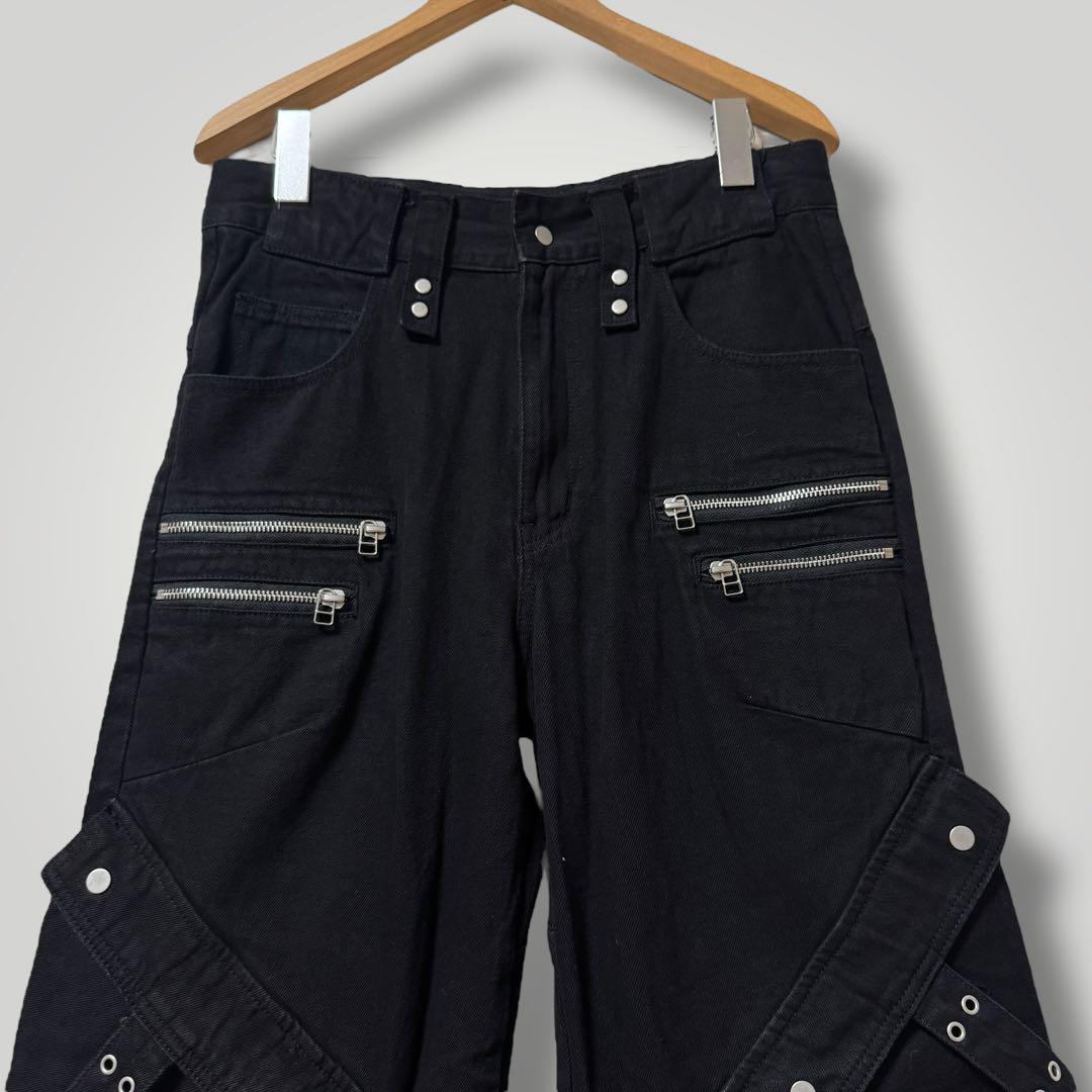 パンツ 261 DankeSchon ZIP POCKET FLARE CARGO