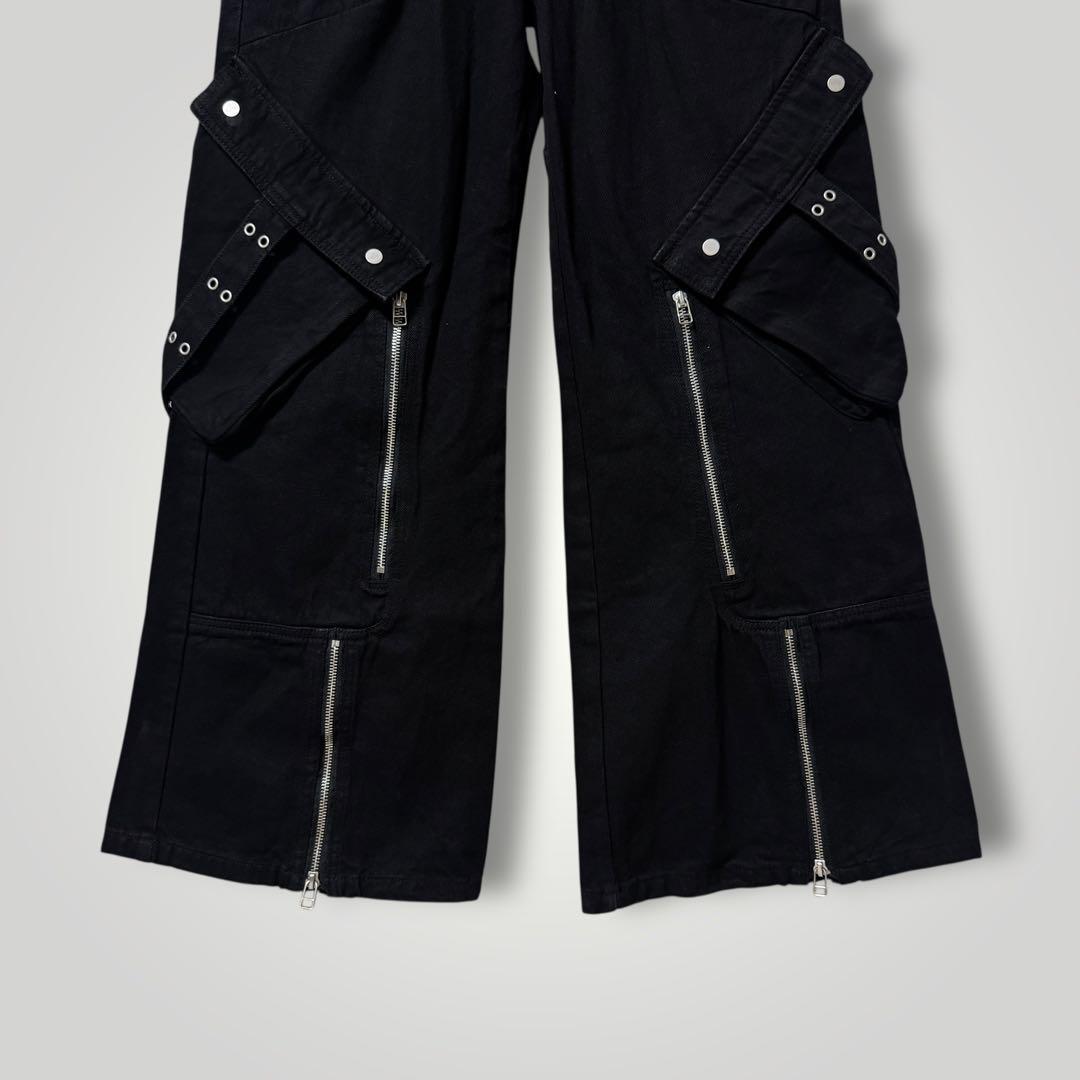 パンツ 261 DankeSchon ZIP POCKET FLARE CARGO