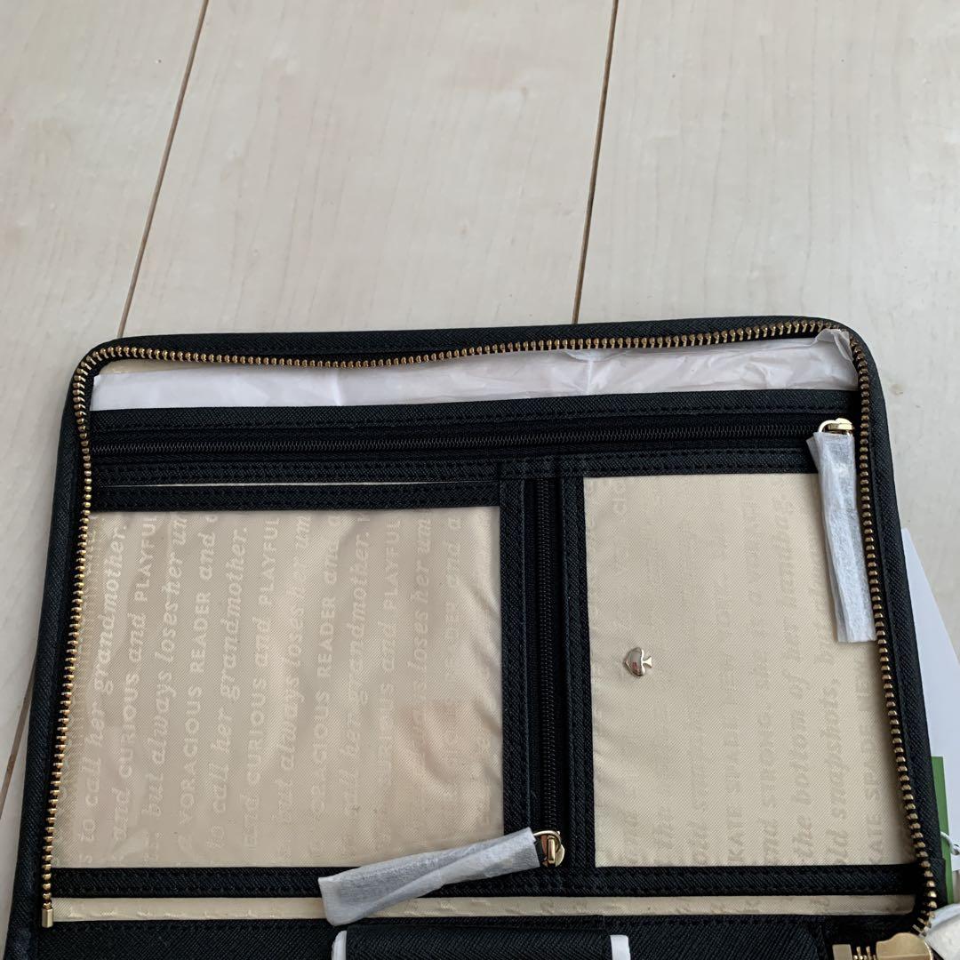 kate spade ケイトスペード　母子手帳　保険証　マルチケース　ボーダー
