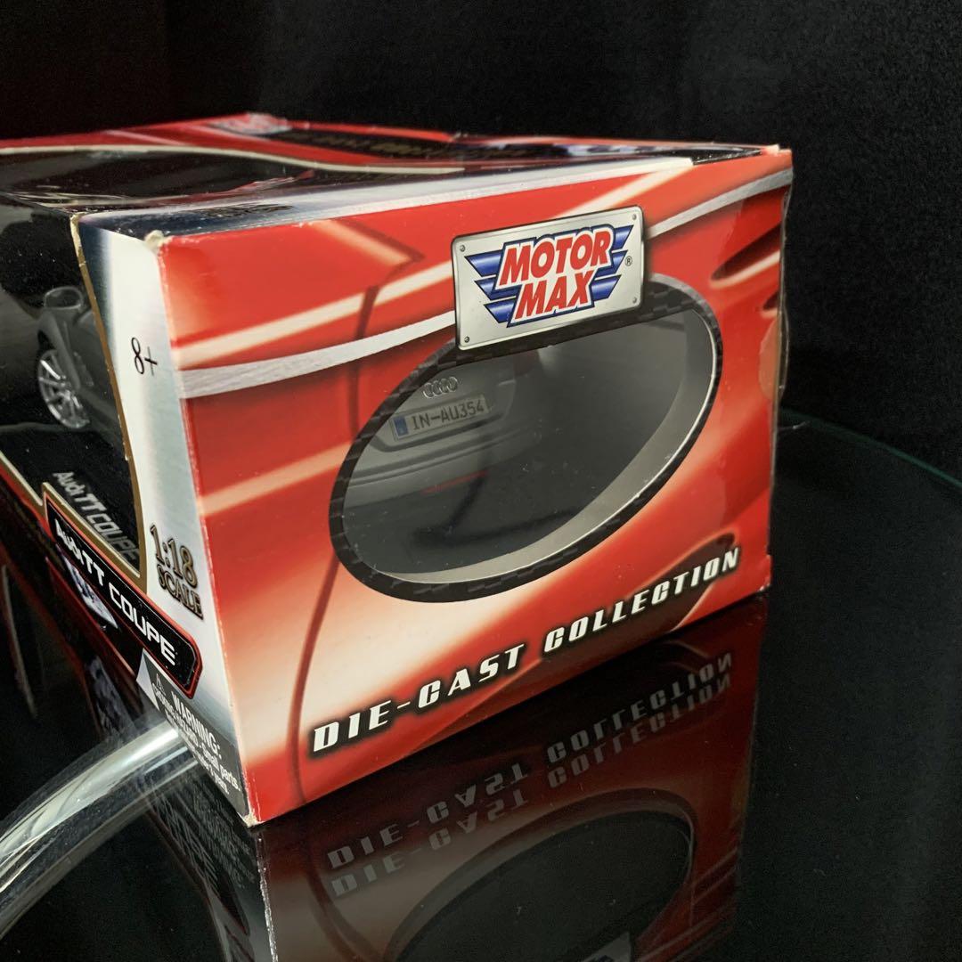 MOTORMAX Audi TT クーペ　2007 シルバー　1/18 スケール