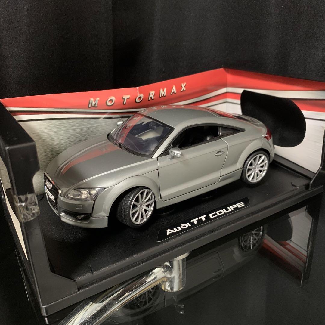 MOTORMAX Audi TT クーペ　2007 シルバー　1/18 スケール