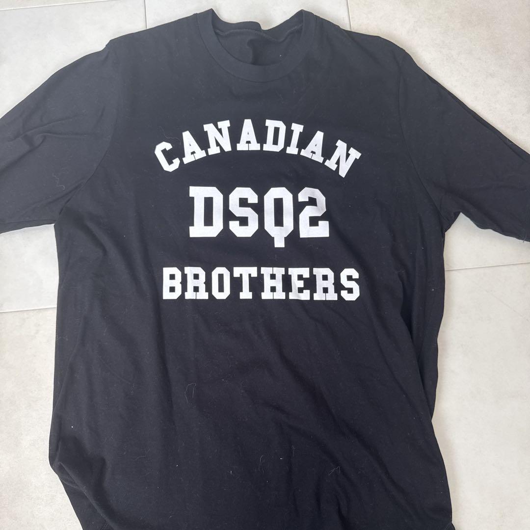 D squared2★ギャラクシーデザイン ブラックTシャツ★送関込 DSQUARED2 ブラック Tシャツ Mサイズ - メルカリ
