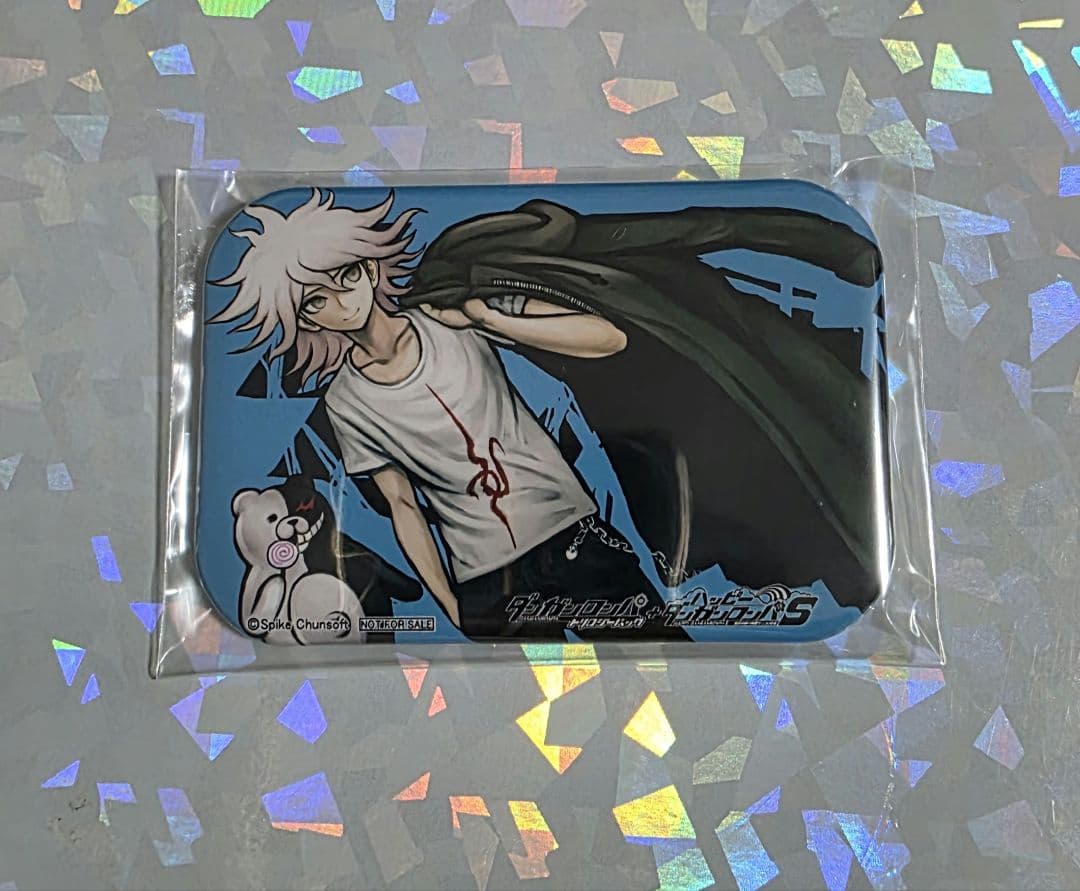 狛枝 凪斗 スクエア缶バッジ 予約特典