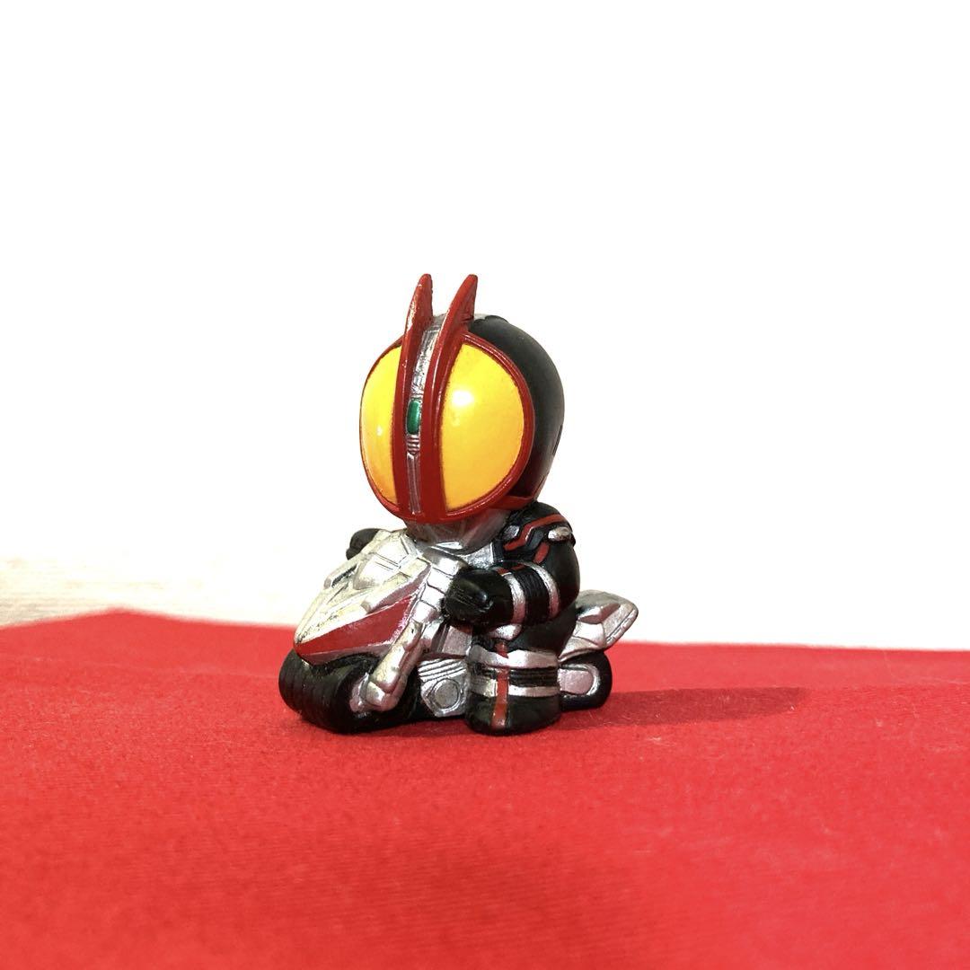 仮面ライダー555 オートバジン フィギュア 当時物 SHF 真骨彫 希少 赤銀