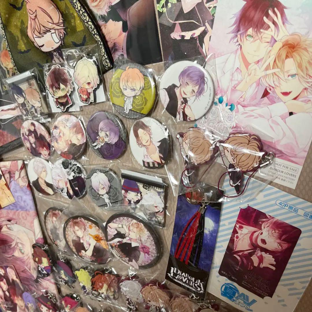 64点】DIABOLIKLOVERS グッズまとめ売り 缶バッジ アアクキー - www