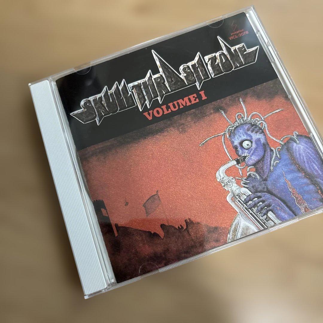 【最終価格】V.A. / SKULL THRASH ZONE VOLUME I Skull Thrash Zone volume I LP 1987 - THE CORROSEUM