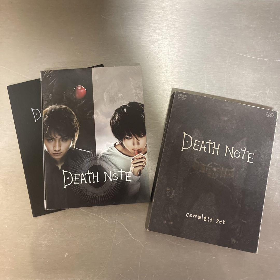 DEATH NOTE complete set〈3枚組〉 ＋ パンフレット ×3 - メルカリ