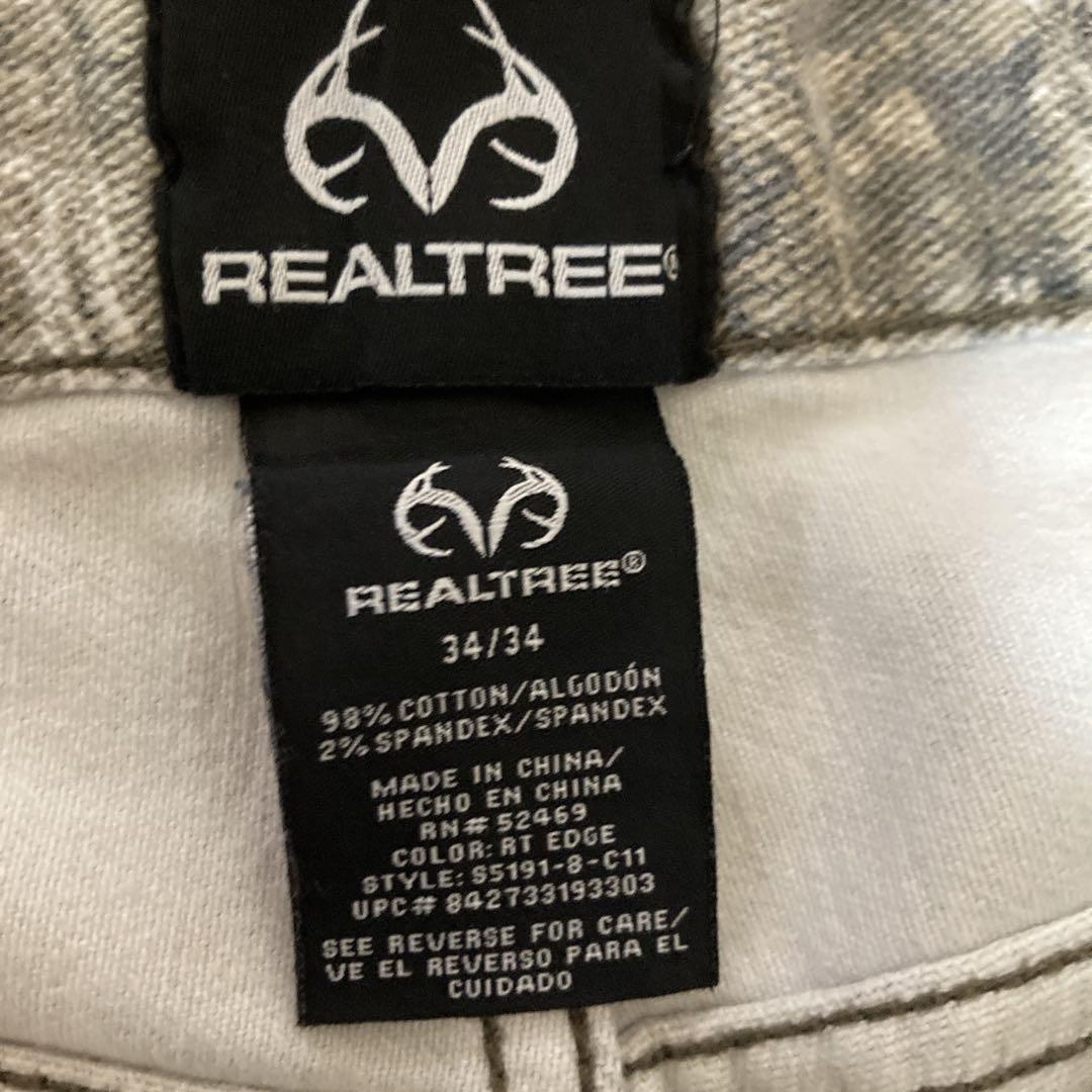 REALTREE カモフラージュ パンツ34/34