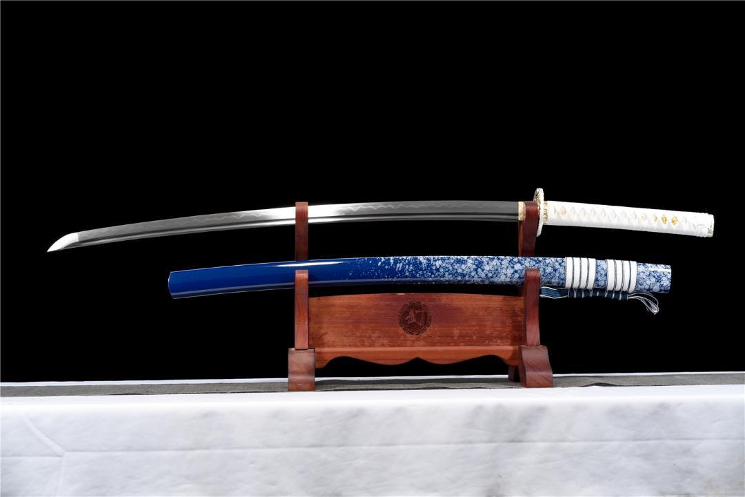 『雪蓮』T10焼刃 古兵器 武具 刀装具 日本刀 模造刀 居合刀武具