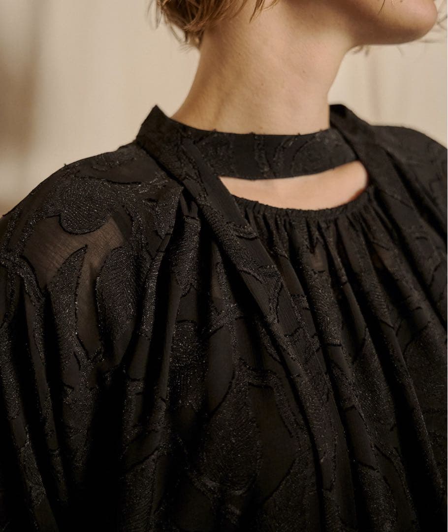 【 et.UNiVER 】Loose jacguard dress 【 et.UNiVER 】Loose jacguard dress