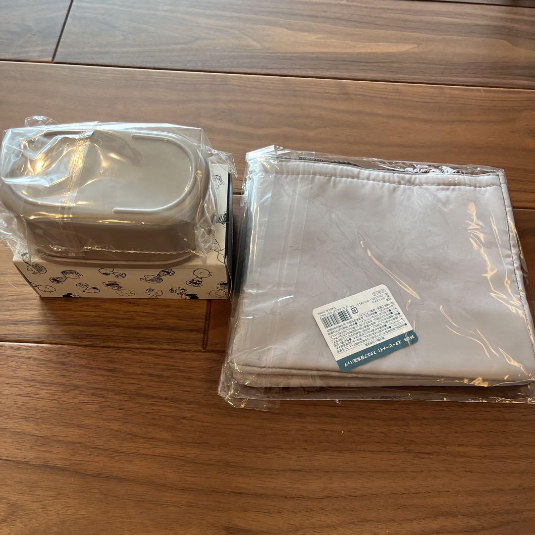 スヌーピーお弁当箱袋セット