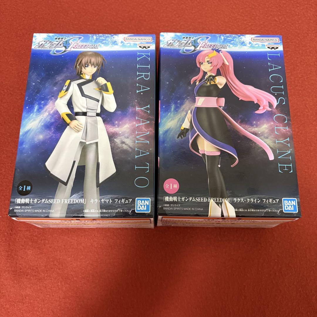 機動戦士ガンダムSEED FREEDOM フィギュア キラ ラクス - メルカリ
