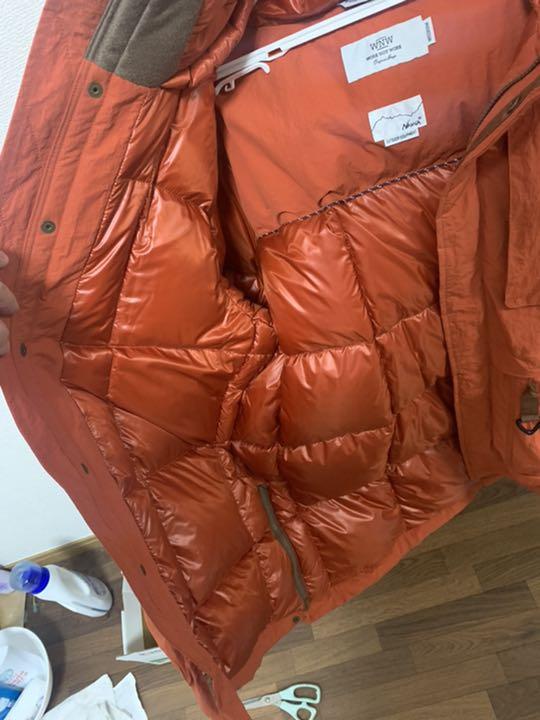 最新品即納 破損ありNANGA×WORK NOT WORK アルチザンダウンコート vEyXs-m99470424598 豊富な人気SALE